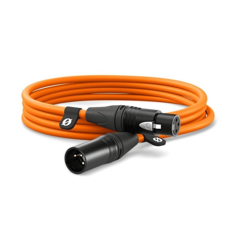 Rode XLR-CABLE 3O pomarańczowy - Kabel mikrofonowy 3m Rode XLR-CABLE 3O pomarańczowy - Kabel mikrofonowy 3m