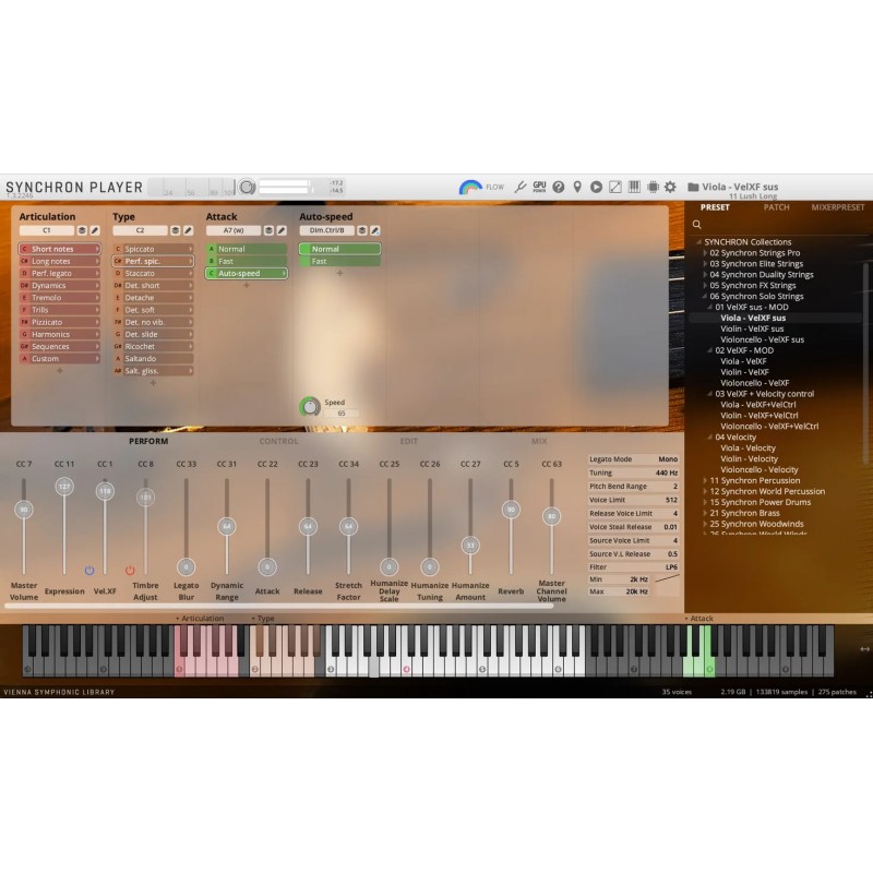 Vienna Symphonic Library Synchron Solo Viola (Standard Library) Instrument wirtualny VST - 2 - Instrumenty wirtualne - Vienna Sy Vienna Symphonic Library Synchron Solo Viola (Standard Library) Instrument wirtualny VST - 2 - Instrumenty wirtualne - Vienna Sy