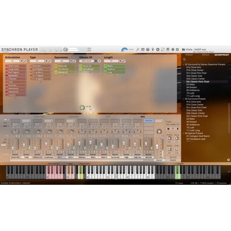 Vienna Symphonic Library Synchron Solo Viola (Standard Library) Instrument wirtualny VST - 5 - Instrumenty wirtualne - Vienna Sy Vienna Symphonic Library Synchron Solo Viola (Standard Library) Instrument wirtualny VST - 5 - Instrumenty wirtualne - Vienna Sy