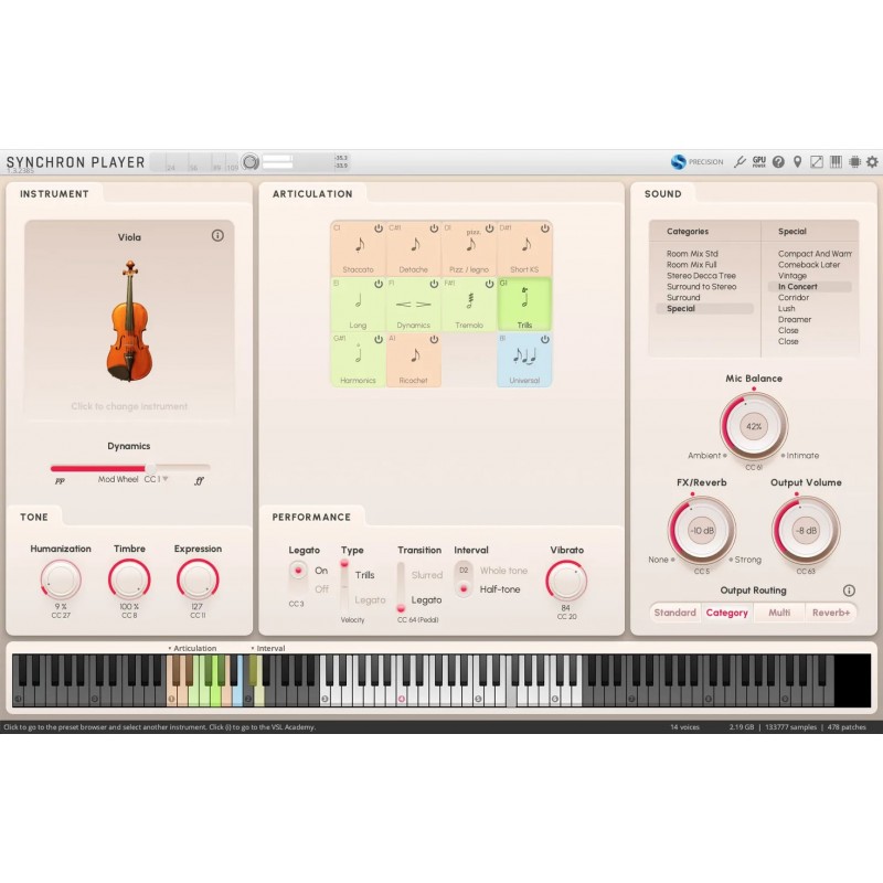 Vienna Symphonic Library Synchron Solo Viola (Standard Library) Instrument wirtualny VST - 6 - Instrumenty wirtualne - Vienna Sy Vienna Symphonic Library Synchron Solo Viola (Standard Library) Instrument wirtualny VST - 6 - Instrumenty wirtualne - Vienna Sy