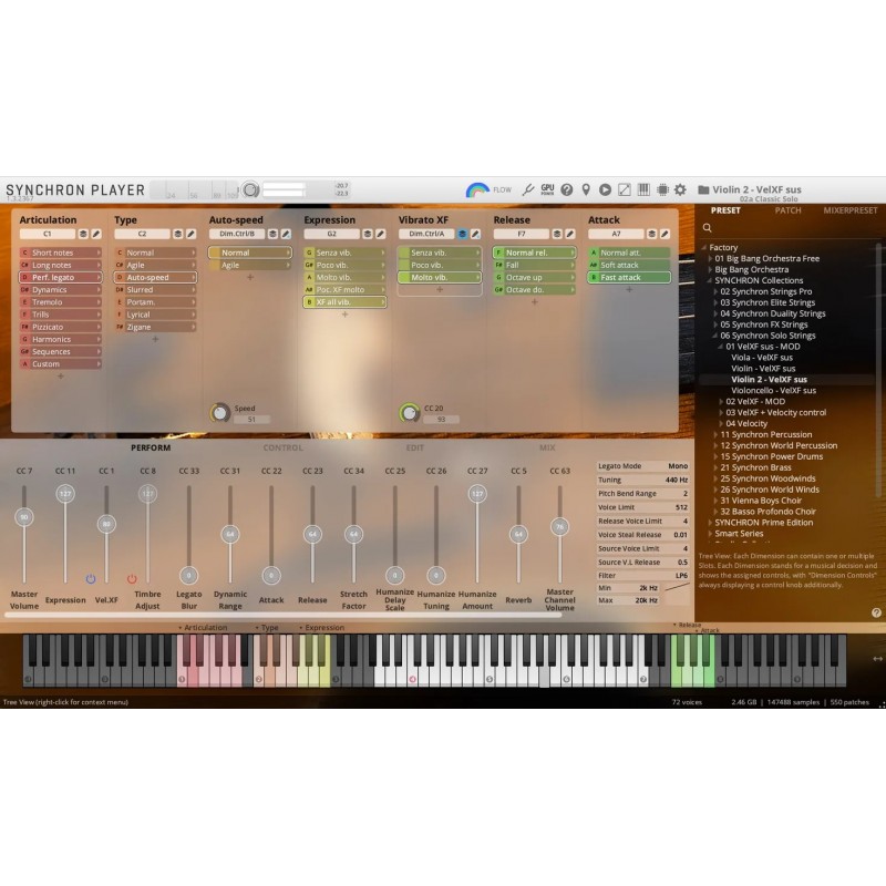 Vienna Symphonic Library Synchron Solo Violin 2 (Standard Library) Instrument wirtualny VST - 4 - Instrumenty wirtualne - Vienna Vienna Symphonic Library Synchron Solo Violin 2 (Standard Library) Instrument wirtualny VST - 4 - Instrumenty wirtualne - Vienna