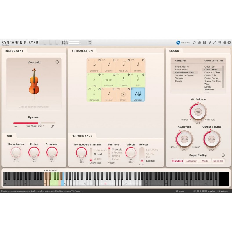 Vienna Symphonic Library Synchron Solo Cello (Standard Library) Instrument wirtualny VST - 2 - Instrumenty wirtualne - Vienna Sy Vienna Symphonic Library Synchron Solo Cello (Standard Library) Instrument wirtualny VST - 2 - Instrumenty wirtualne - Vienna Sy