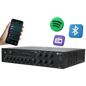 Laudio MultiTask 480W WiFi - Wzmacniacz strefowy 100V - 1 - Wzmacniacze instalacyjne - Laudio MultiTask 480W WiFi - Wzmacniacz s