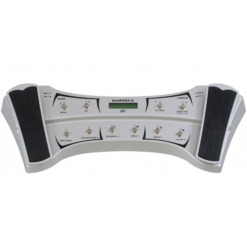 Peavey Sanpera II Silver kontroler podłogowy do Vypyr - 1 - Footswitche - Peavey Sanpera II Silver to rozbudowany kontroler podł Peavey Sanpera II Silver kontroler podłogowy do Vypyr - 1 - Footswitche - Peavey Sanpera II Silver to rozbudowany kontroler podł