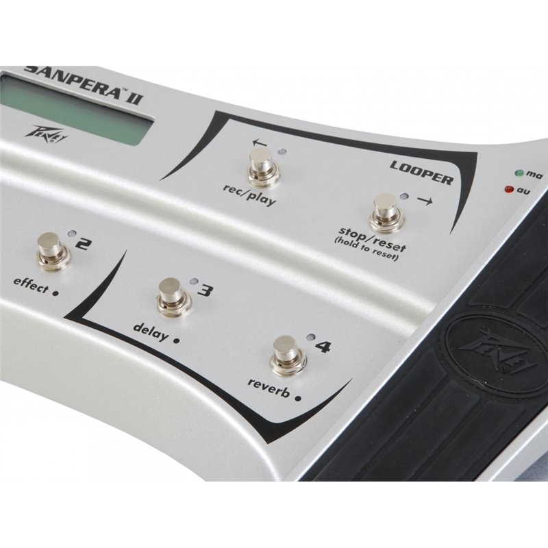 Peavey Sanpera II Silver kontroler podłogowy do Vypyr - 5 - Footswitche - Peavey Sanpera II Silver to rozbudowany kontroler podł Peavey Sanpera II Silver kontroler podłogowy do Vypyr - 5 - Footswitche - Peavey Sanpera II Silver to rozbudowany kontroler podł