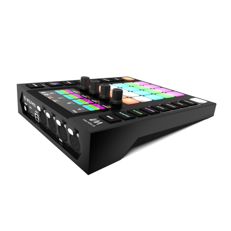 Wolfmix W1 MK2 kontroler oświetlenia DMX + dedykowany pokrowiec Wolfmix W1 MK2 kontroler oświetlenia DMX + dedykowany pokrowiec