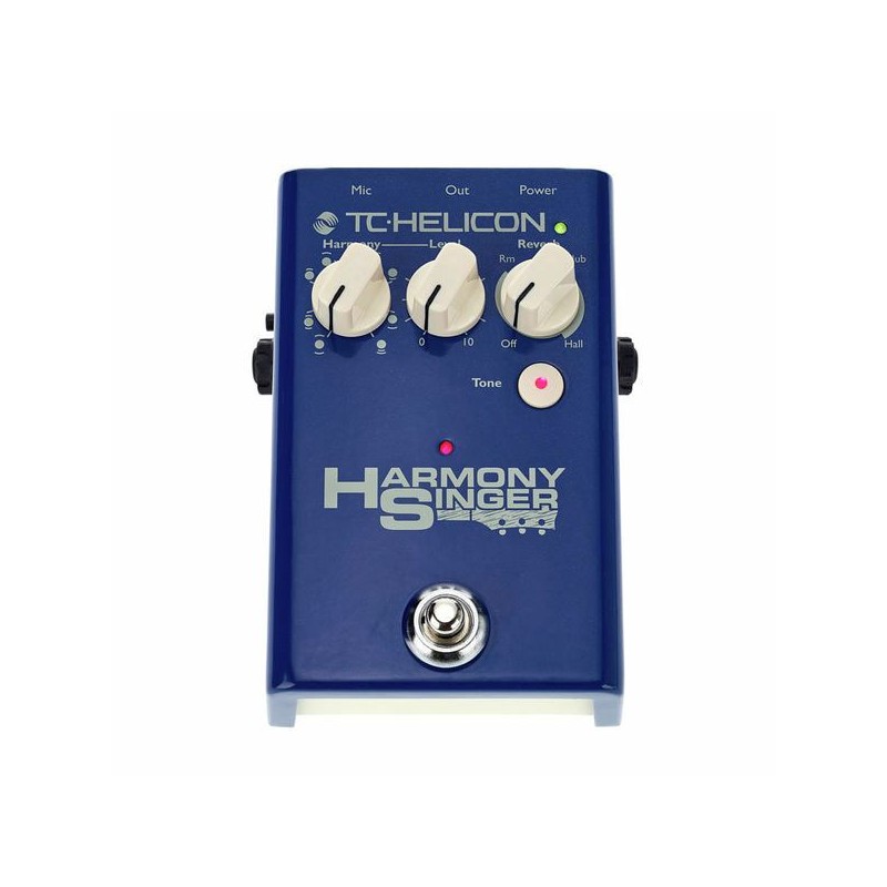 TC Helicon Harmony Singer 2 - procesor wokalno-gitarowy - 1 - Efekty do wokalu - Reverb/harmonizer sterowany gitarą TC Helicon Harmony Singer 2 - procesor wokalno-gitarowy - 1 - Efekty do wokalu - Reverb/harmonizer sterowany gitarą