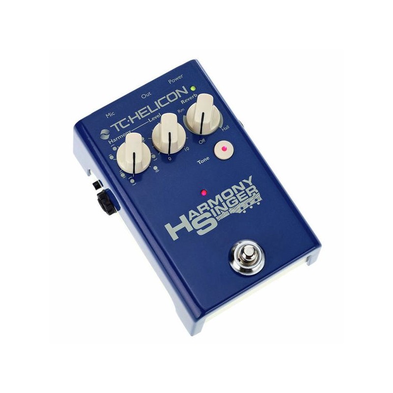 TC Helicon Harmony Singer 2 - procesor wokalno-gitarowy - 2 - Efekty do wokalu - Reverb/harmonizer sterowany gitarą TC Helicon Harmony Singer 2 - procesor wokalno-gitarowy - 2 - Efekty do wokalu - Reverb/harmonizer sterowany gitarą
