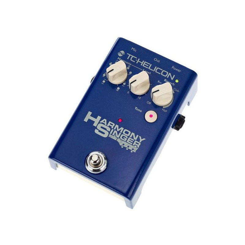 TC Helicon Harmony Singer 2 - procesor wokalno-gitarowy - 3 - Efekty do wokalu - Reverb/harmonizer sterowany gitarą TC Helicon Harmony Singer 2 - procesor wokalno-gitarowy - 3 - Efekty do wokalu - Reverb/harmonizer sterowany gitarą