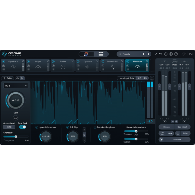 iZotope Ozone 12 Standard Wtyczka VST do masteringu - 3 - Efekty (wtyczki VST, VSTi, TDM, RTAS itp.)) - Stwórz doskonałe wrażeni iZotope Ozone 12 Standard Wtyczka VST do masteringu - 3 - Efekty (wtyczki VST, VSTi, TDM, RTAS itp.)) - Stwórz doskonałe wrażeni