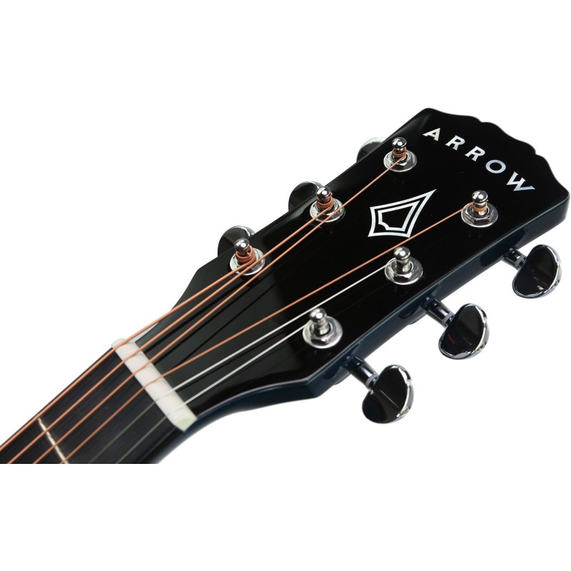 Arrow Dune Series Blue - gitara akustyczna - 8 - Gitary akustyczne - Gitara Akustyczna Arrow Tiger Series Blue to solidna gitara