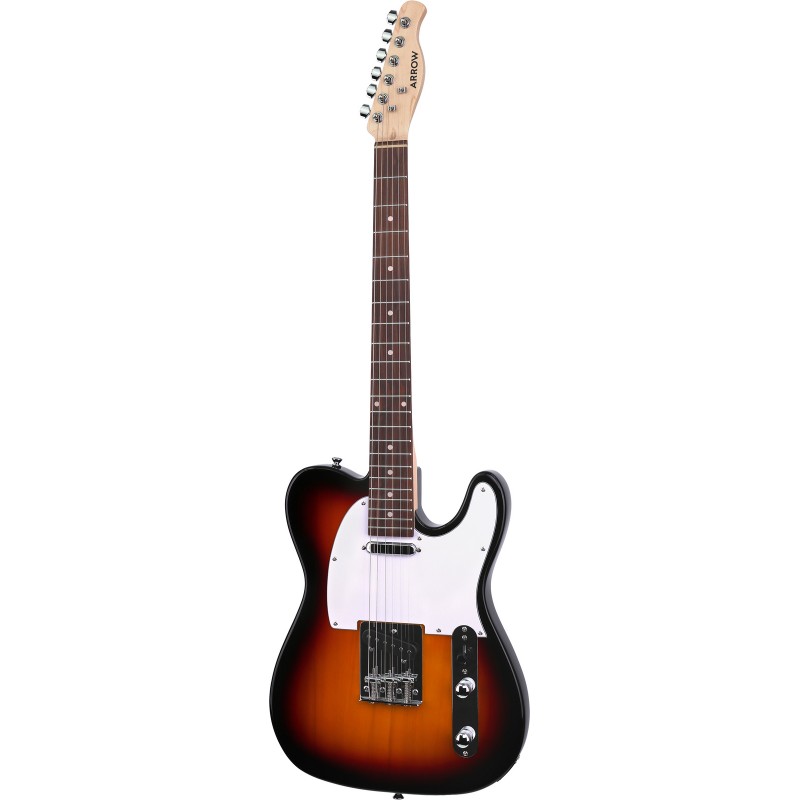 Arrow Telico TL 11 Tobacco Burst Rosewood/White gitara elektryczna - 2 - Gitary elektryczne - Arrow TL 11 to idealna gitara elek Arrow Telico TL 11 Tobacco Burst Rosewood/White gitara elektryczna - 2 - Gitary elektryczne - Arrow TL 11 to idealna gitara elek