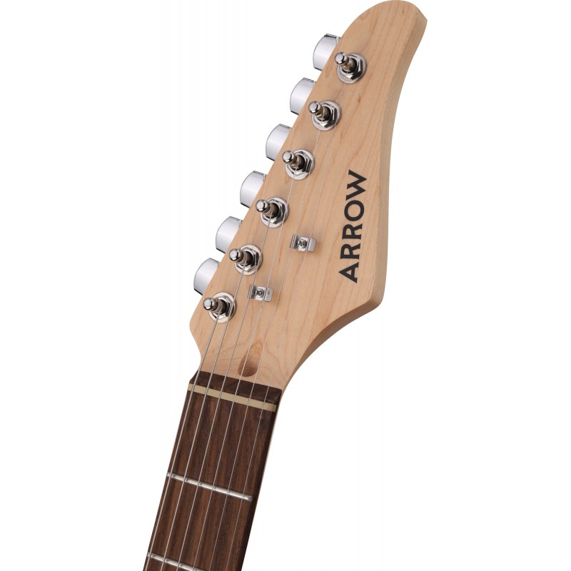 Arrow Tonecaster ST 211 Hot RoosterRosewood/White gitara elektryczna - 9 - Gitary elektryczne - 