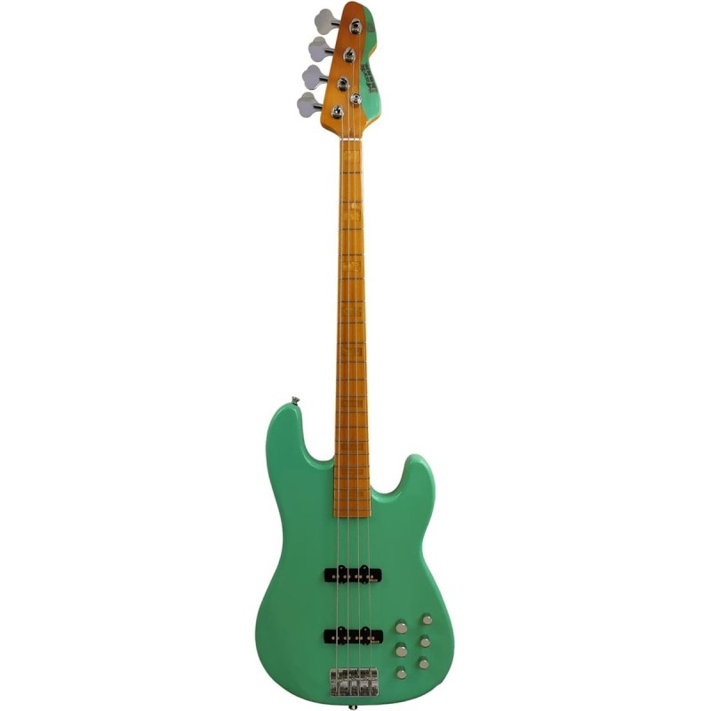 Markbass MB GV 4 Gloxy Val Surf Green CR MP - Gitara basowa Markbass MB GV 4 Gloxy Val Surf Green CR MP - Gitara basowa
