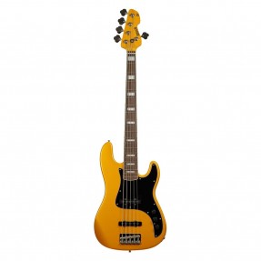 Markbass MB GV 5 Gloxy Metallic Yellow (passive) - Gitara basowa