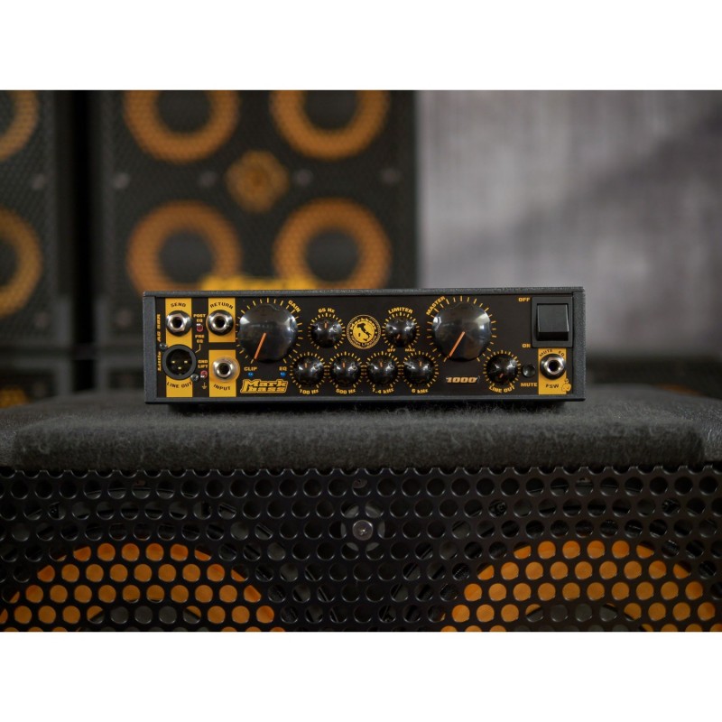 Markbass Little AG 1000 58R - Głowa basowa 1000W Markbass Little AG 1000 58R - Głowa basowa 1000W