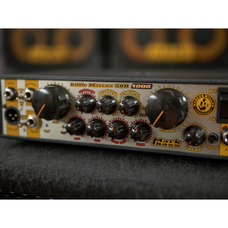 Markbass Little Marcus 1000 58R - Głowa basowa 1000W Markbass Little Marcus 1000 58R - Głowa basowa 1000W