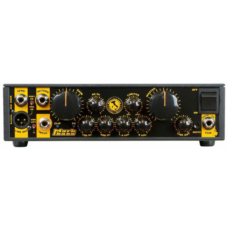 Markbass Little AG 58R - Głowa basowa 500W Markbass Little AG 58R - Głowa basowa 500W