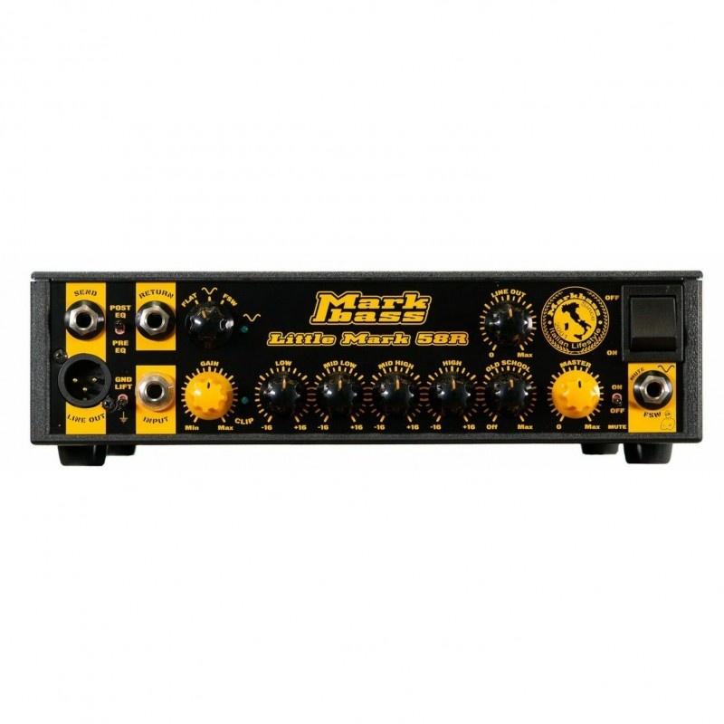 Markbass Little Mark 58R - Głowa basowa 500W Markbass Little Mark 58R - Głowa basowa 500W