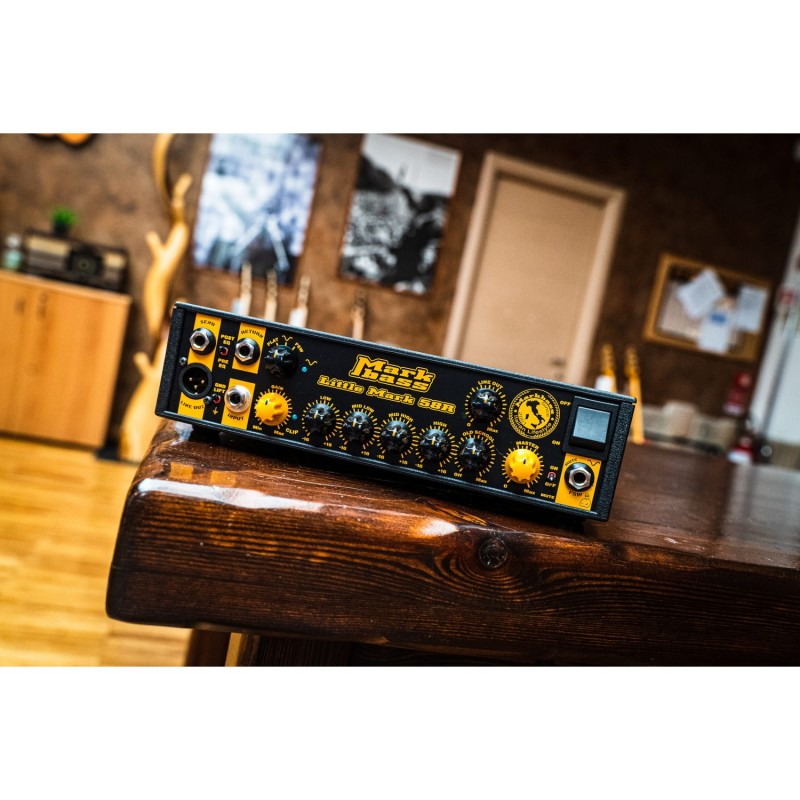 Markbass Little Mark 58R - Głowa basowa 500W Markbass Little Mark 58R - Głowa basowa 500W