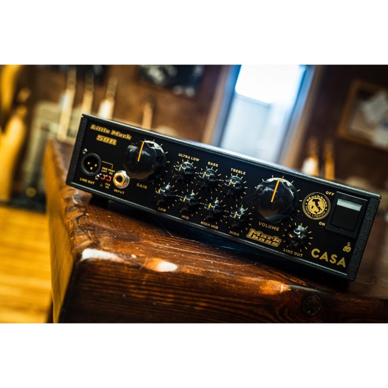 Markbass Little Mark Casa 58R - Głowa basowa 500W Markbass Little Mark Casa 58R - Głowa basowa 500W
