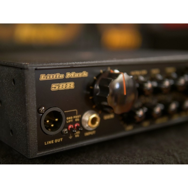 Markbass Little Mark Casa 58R - Głowa basowa 500W Markbass Little Mark Casa 58R - Głowa basowa 500W