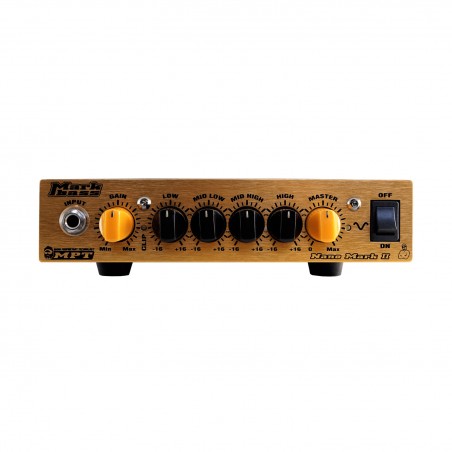 Markbass Nano Mark II - Głowa basowa 300W - 2 - Głowy basowe - Markbass Nano Mark II - Głowa basowa 300W