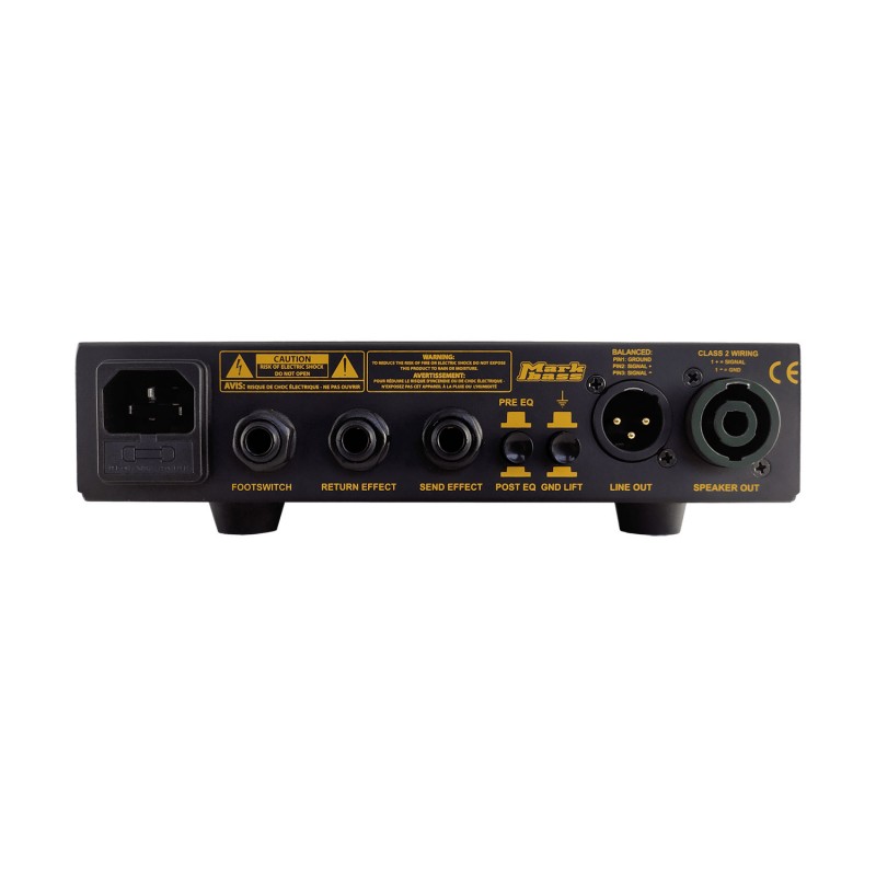 Markbass Nano Mark II - Głowa basowa 300W - 3 - Głowy basowe - Markbass Nano Mark II - Głowa basowa 300W