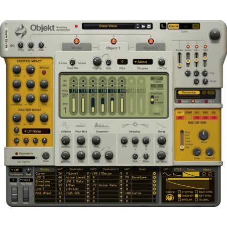 Propellerhead Objekt Physical Modeling Synthesizer Syntezator wirtualny VST - 1 - Instrumenty wirtualne - Propellerhead Objekt P