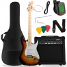 V-Tone EGA 39 SB - Gitara elektryczna 4/4 Stratocaster zestaw V-Tone EGA 39 SB - Gitara elektryczna 4/4 Stratocaster zestaw