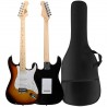 V-Tone EGA 39 SB - Gitara elektryczna 4/4 Stratocaster zestaw V-Tone EGA 39 SB - Gitara elektryczna 4/4 Stratocaster zestaw