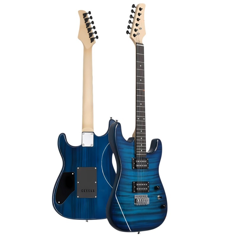 V-Tone EGW 39 BL - Gitara elektryczna 4/4 Stratocaster zestaw V-Tone EGW 39 BL - Gitara elektryczna 4/4 Stratocaster zestaw