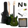 V-Tone EGW 39 GR - Gitara elektryczna 4/4 Stratocaster zestaw V-Tone EGW 39 GR - Gitara elektryczna 4/4 Stratocaster zestaw