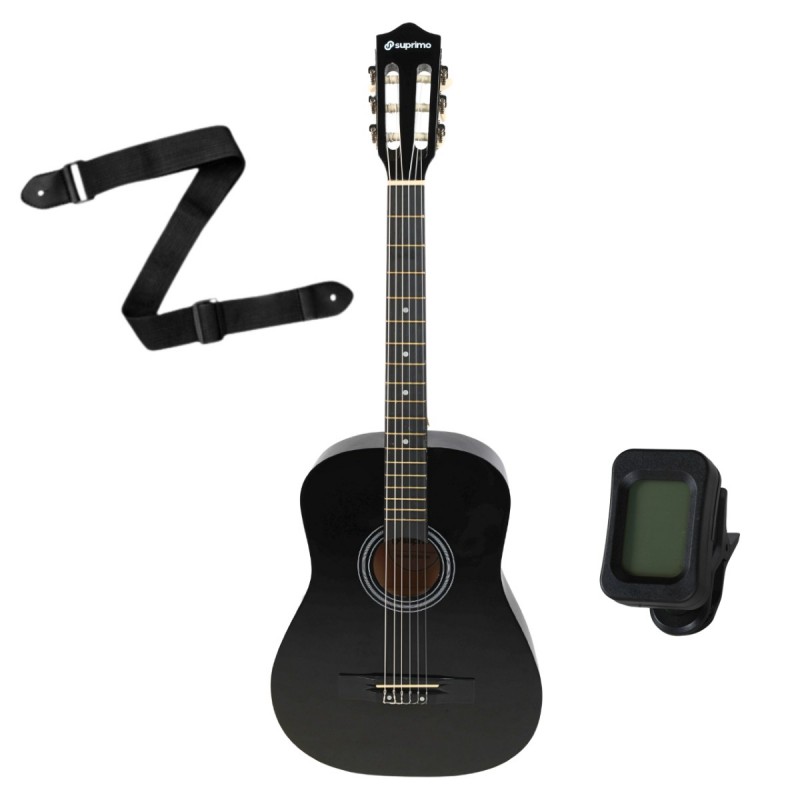 Suprimo CGS3 BK - Gitara klasyczna 4/4 zestaw Suprimo CGS3 BK - Gitara klasyczna 4/4 zestaw