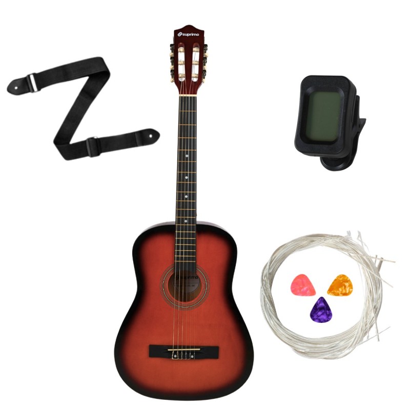 Suprimo CGS3 SB - Gitara klasyczna 4/4 zestaw Suprimo CGS3 SB - Gitara klasyczna 4/4 zestaw