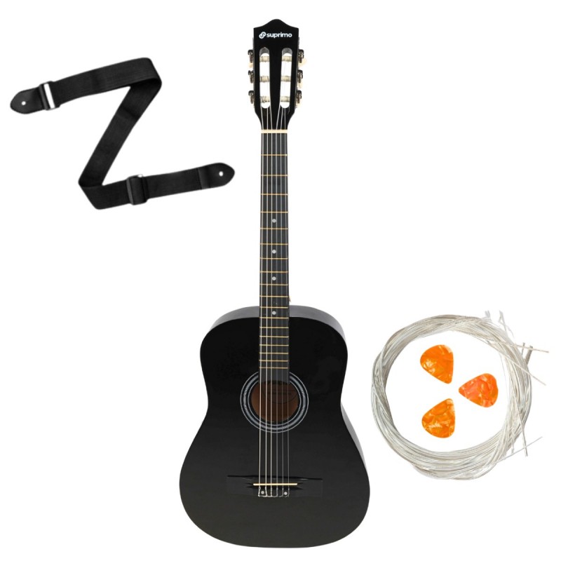 Suprimo CGS2 BK - Gitara klasyczna 4/4 zestaw Suprimo CGS2 BK - Gitara klasyczna 4/4 zestaw
