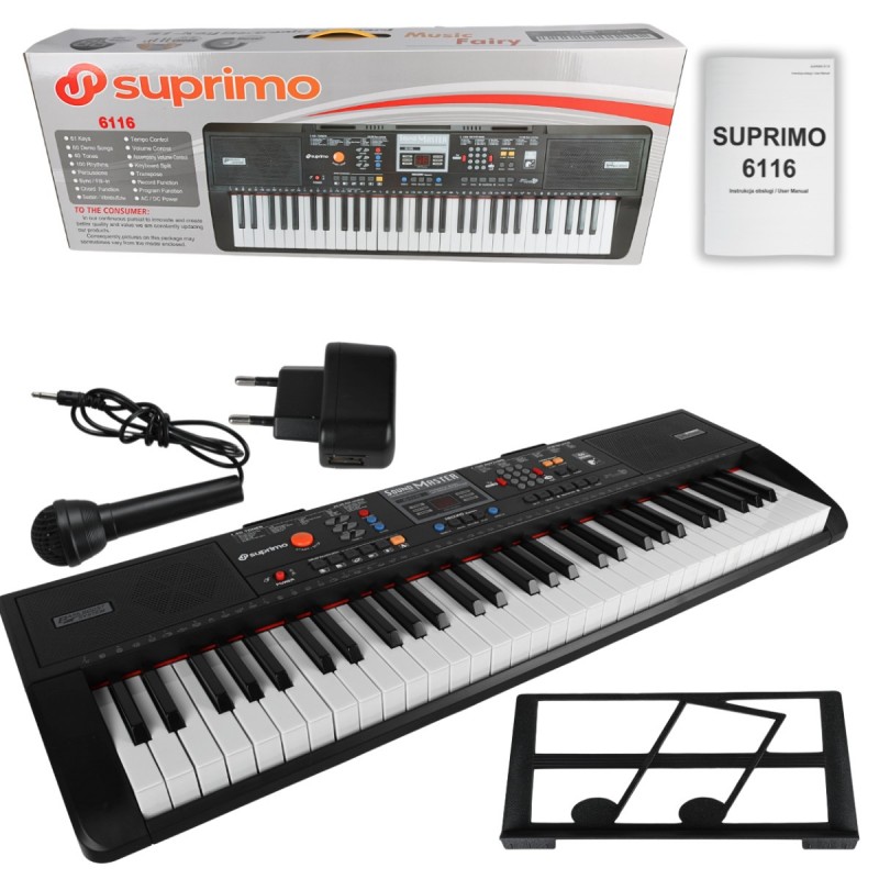 Suprimo 6116 - Keyboard dla dzieci Suprimo 6116 - Keyboard dla dzieci