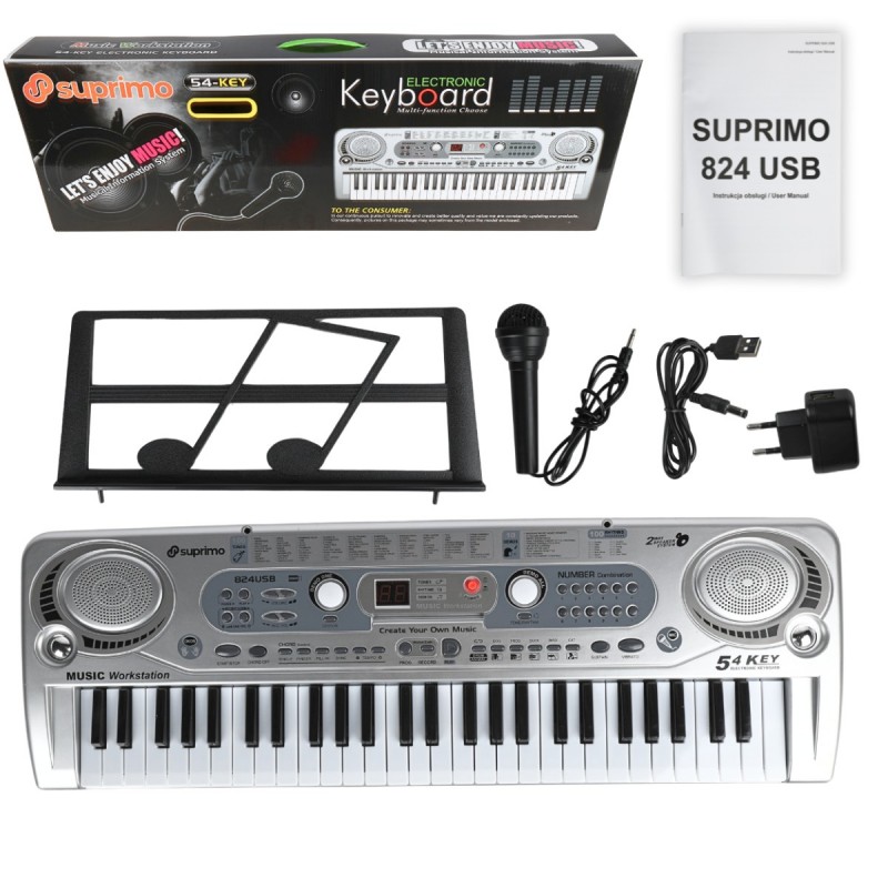 Suprimo 824 USB - Keyboard dla dzieci Suprimo 824 USB - Keyboard dla dzieci