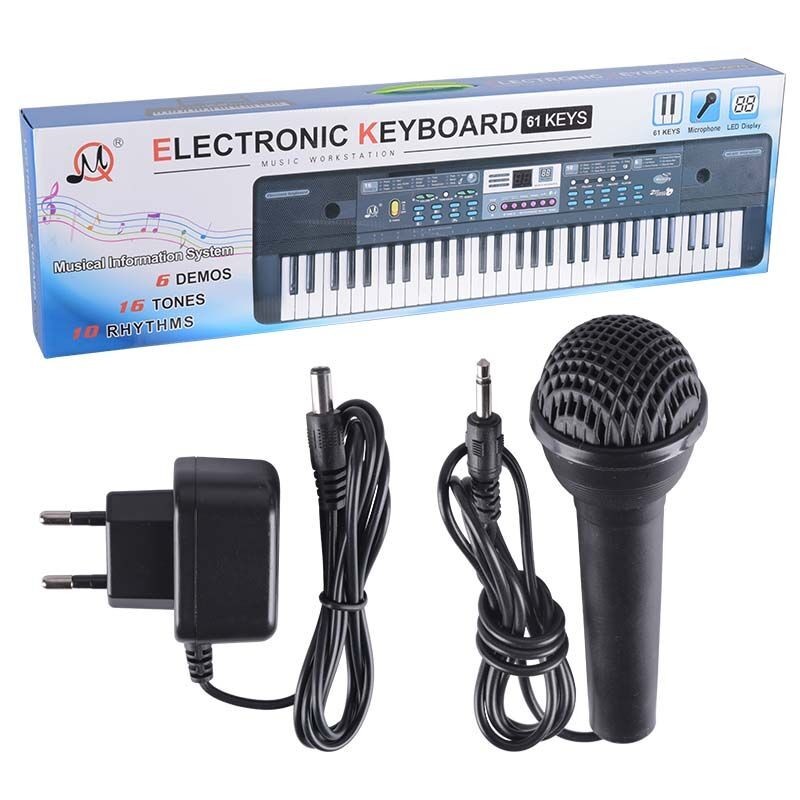 MQ 601 UFB - Keyboard z mikrofonem dla dzieci MQ 601 UFB - Keyboard z mikrofonem dla dzieci