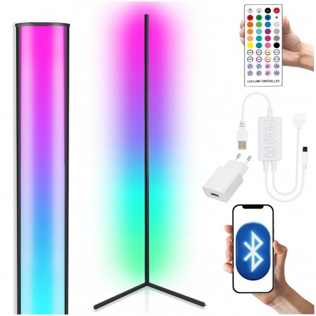 Light4Me Wall Pole 1 - Lampa podłogowa RGB LED