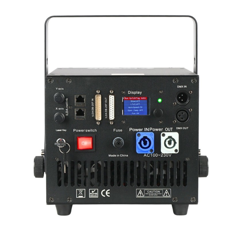 Evolights Laser 10W RGB V2 - Laser DMX Evolights Laser 10W RGB V2 - Laser DMX