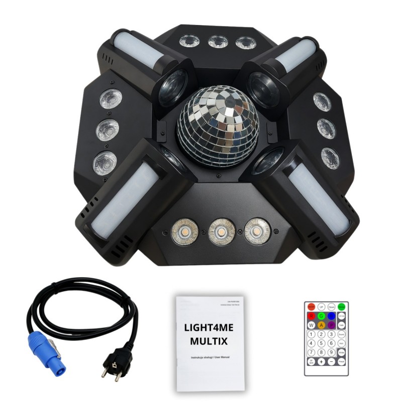 Light4Me Multix 3w1 - Multiefekt świetlny LED Light4Me Multix 3w1 - Multiefekt świetlny LED