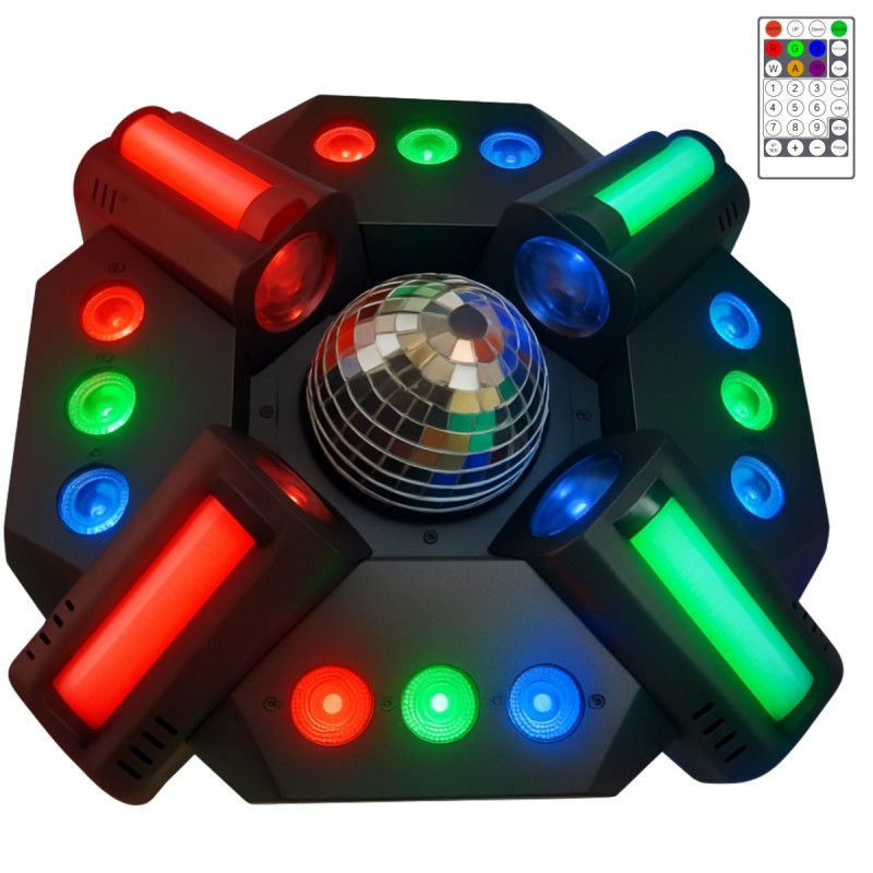 Light4Me Multix 3w1 - Multiefekt świetlny LED Light4Me Multix 3w1 - Multiefekt świetlny LED