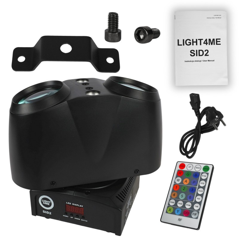 Light4Me SID2 - Multiefekt świetlny LED 4w1 Light4Me SID2 - Multiefekt świetlny LED 4w1