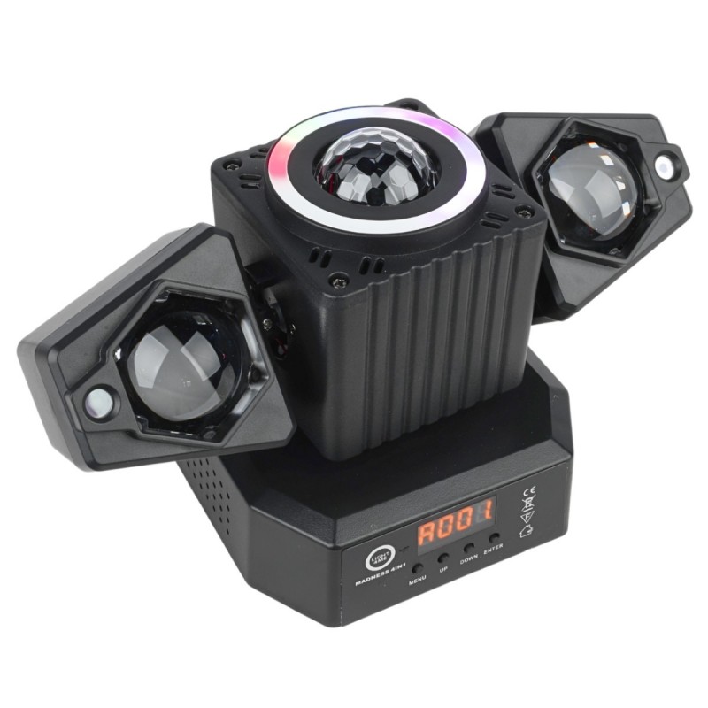 Light4Me Madness 4in1 - Multiefekt świetlny LED RGBW Light4Me Madness 4in1 - Multiefekt świetlny LED RGBW