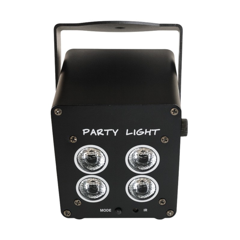 Light4Me Accu Par 4x3W - Reflektor akumulatorowy PAR 3600 mAh RGB LED Light4Me Accu Par 4x3W - Reflektor akumulatorowy PAR 3600 mAh RGB LED