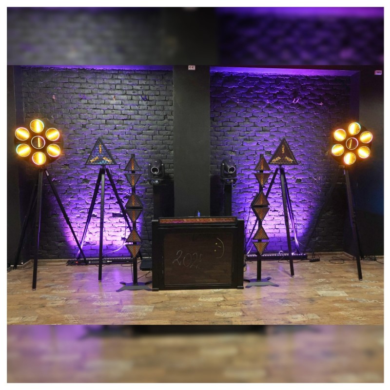 Evolights Lumen 7 Ring - Reflektor estradowy vintage oświetlenie sceniczne retro Evolights Lumen 7 Ring - Reflektor estradowy vintage oświetlenie sceniczne retro