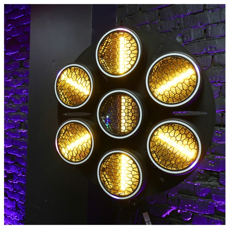 Evolights Lumen 7 Ring - Reflektor estradowy vintage oświetlenie sceniczne retro Evolights Lumen 7 Ring - Reflektor estradowy vintage oświetlenie sceniczne retro