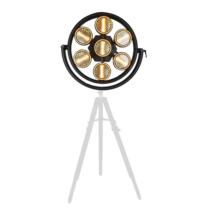 Light4Me Vintage 700 LED - Reflektor sceniczny retro LED COB RGB