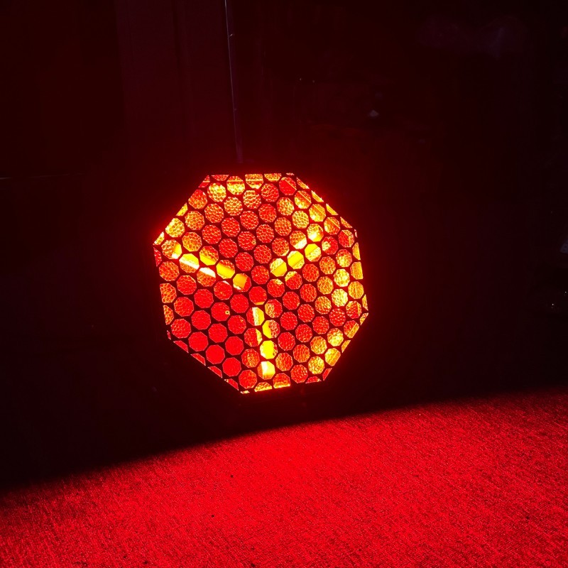 Light4Me Lumen Octo - Reflektor sceniczny retro LED COB RGB